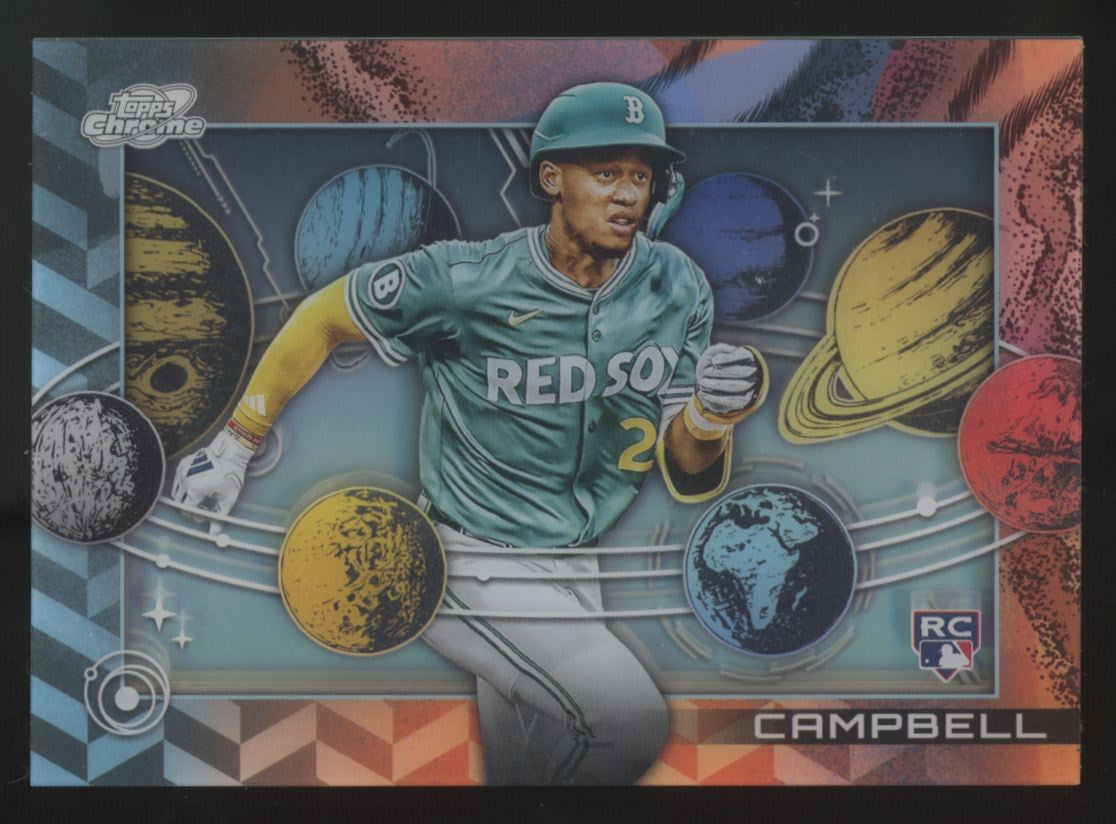 2025 Topps Cosmic Chrome Kristian Campbell Planetarium SSP #P-24