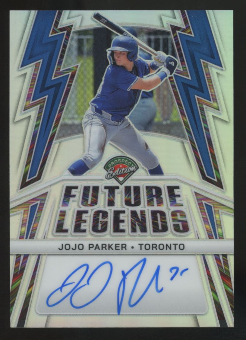 2025 Prospect Edition JoJo Parker Future Legends Auto #FLS-JP