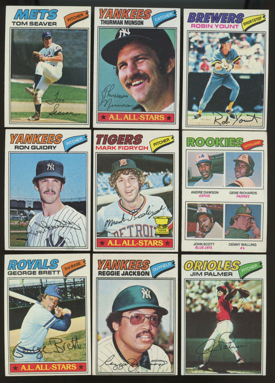 1977 Topps Baseball Complete Set (660) NM/MT