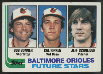 1982 Topps Cal Ripken, Bonner, Schneider #21 VG/EX