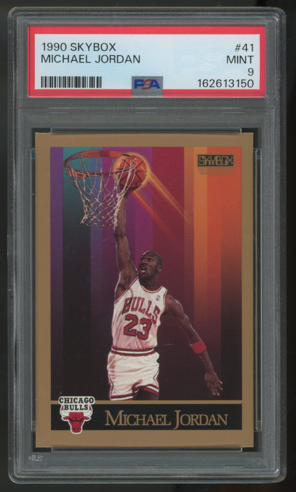 1990-91 SkyBox Michael Jordan #41 PSA 9 *150
