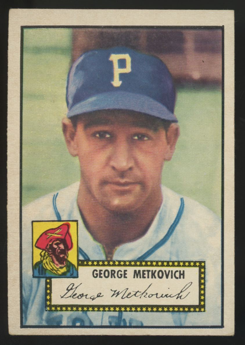 1952 Topps George Metkovich #310 VG/EX