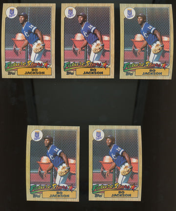 1987 Topps Bo Jackson RC #170 Lot of 25 NM-MT