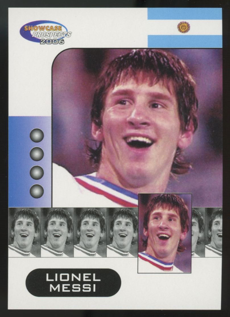 2006 Showcase Prospects Lionel Messi RC NM-MT "A"