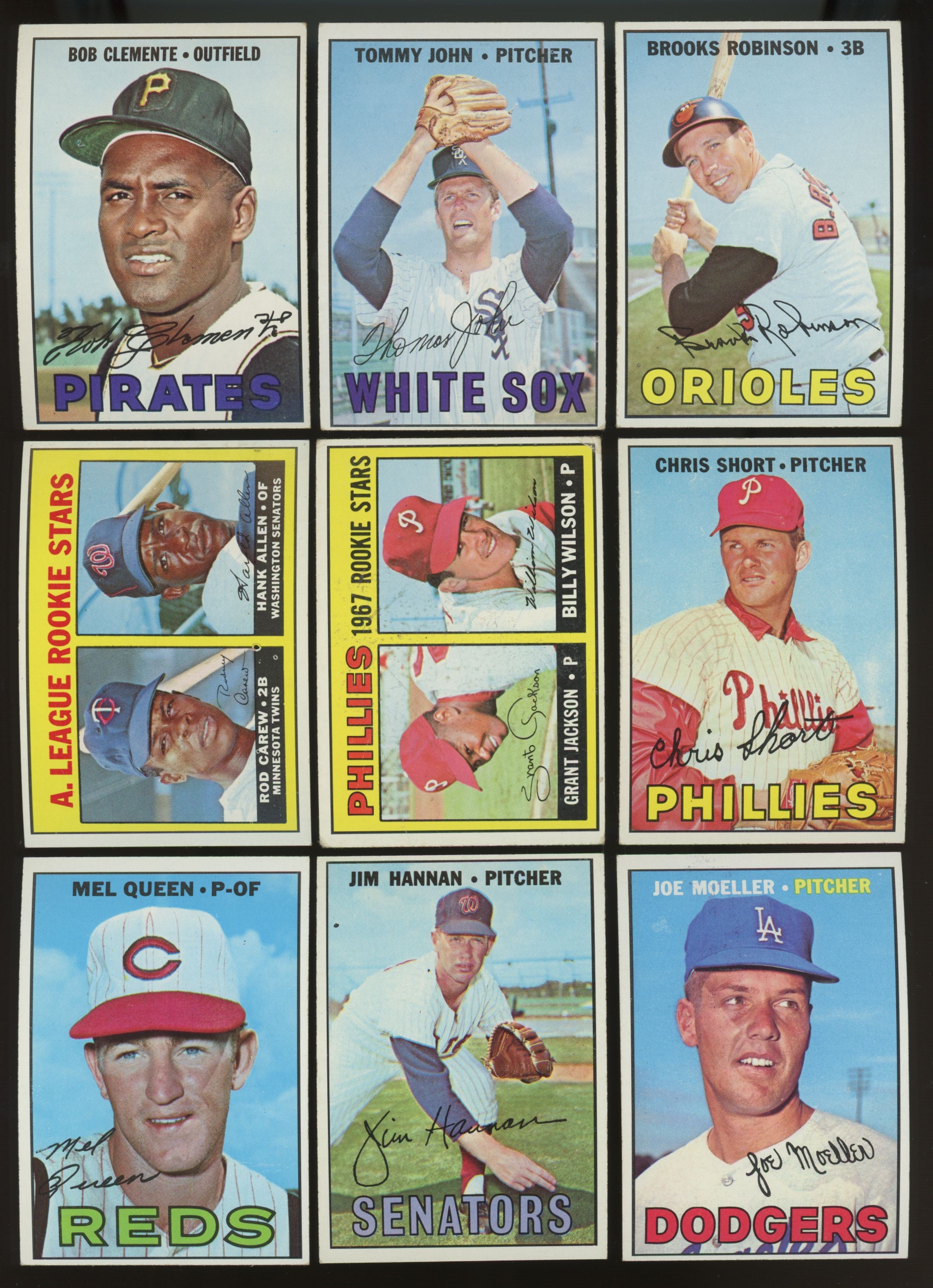 1967 Topps Baseball Complete Set VG-EX/EX w/ Wrapper, High #s & Variations