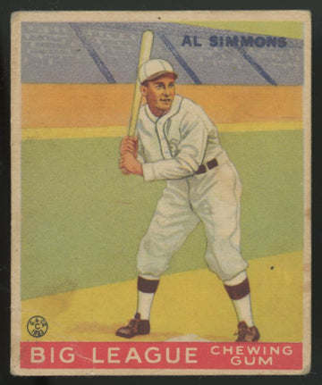 1933 Goudey Al Simmons #35 VG-EX (MK)