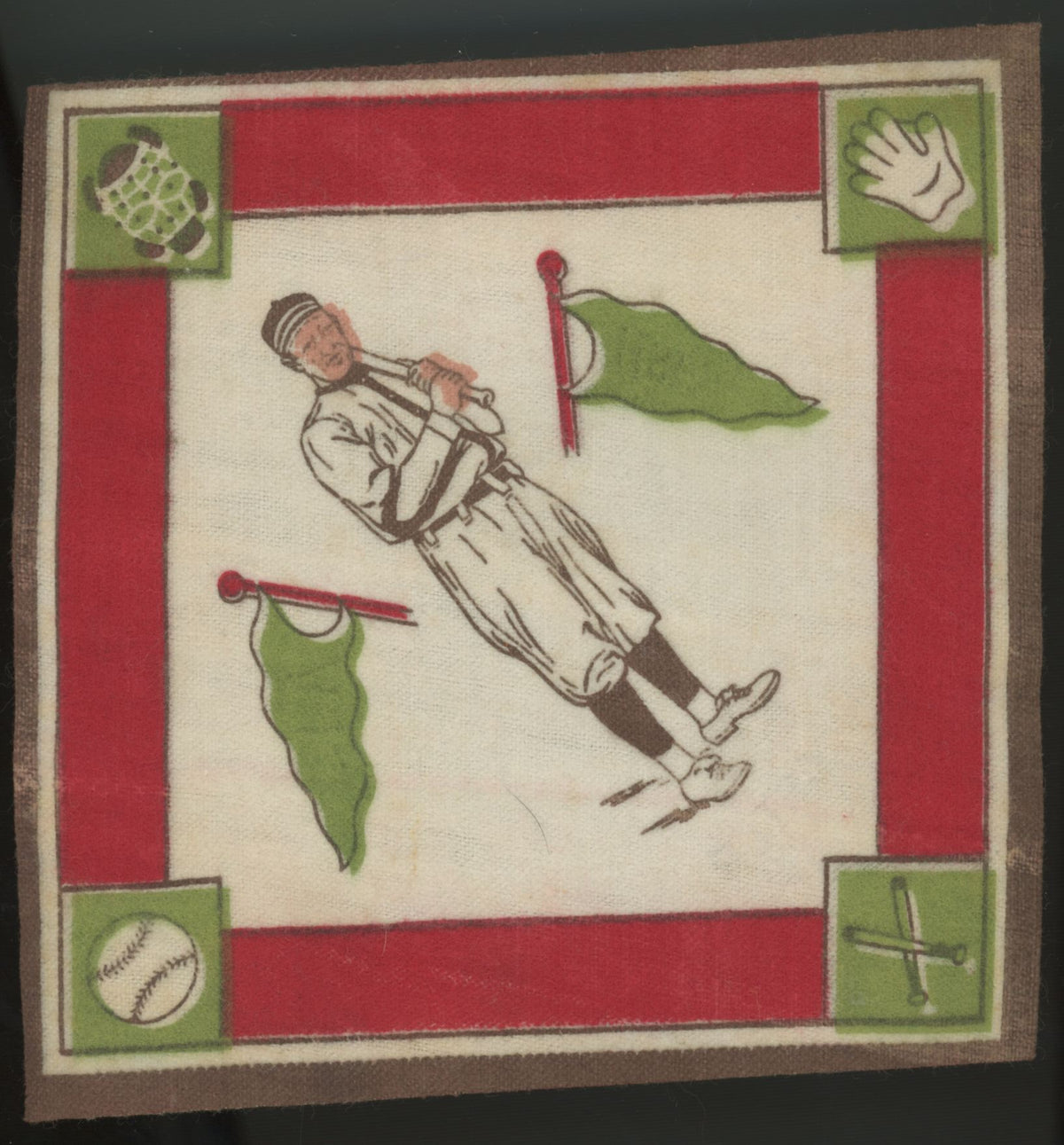 1914 B18 Eddie Foster Wash. AL  Blanket EX