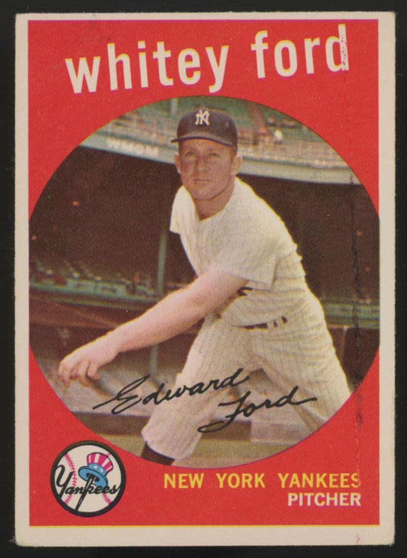 1959 Topps Whitey Ford #430 VG/EX "A"