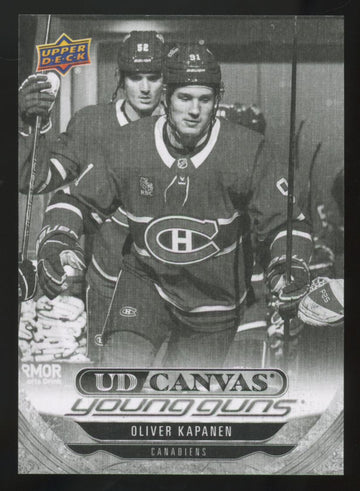 2024-25 Upper Deck Series Two Oliver Kapanen RC Young Guns Canvas #C226