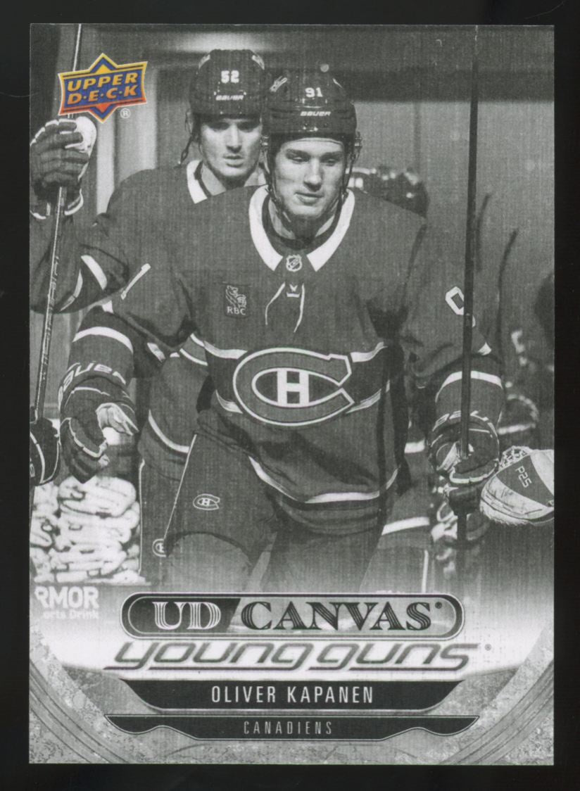 2024-25 Upper Deck Series Two Oliver Kapanen RC Young Guns Canvas #C226