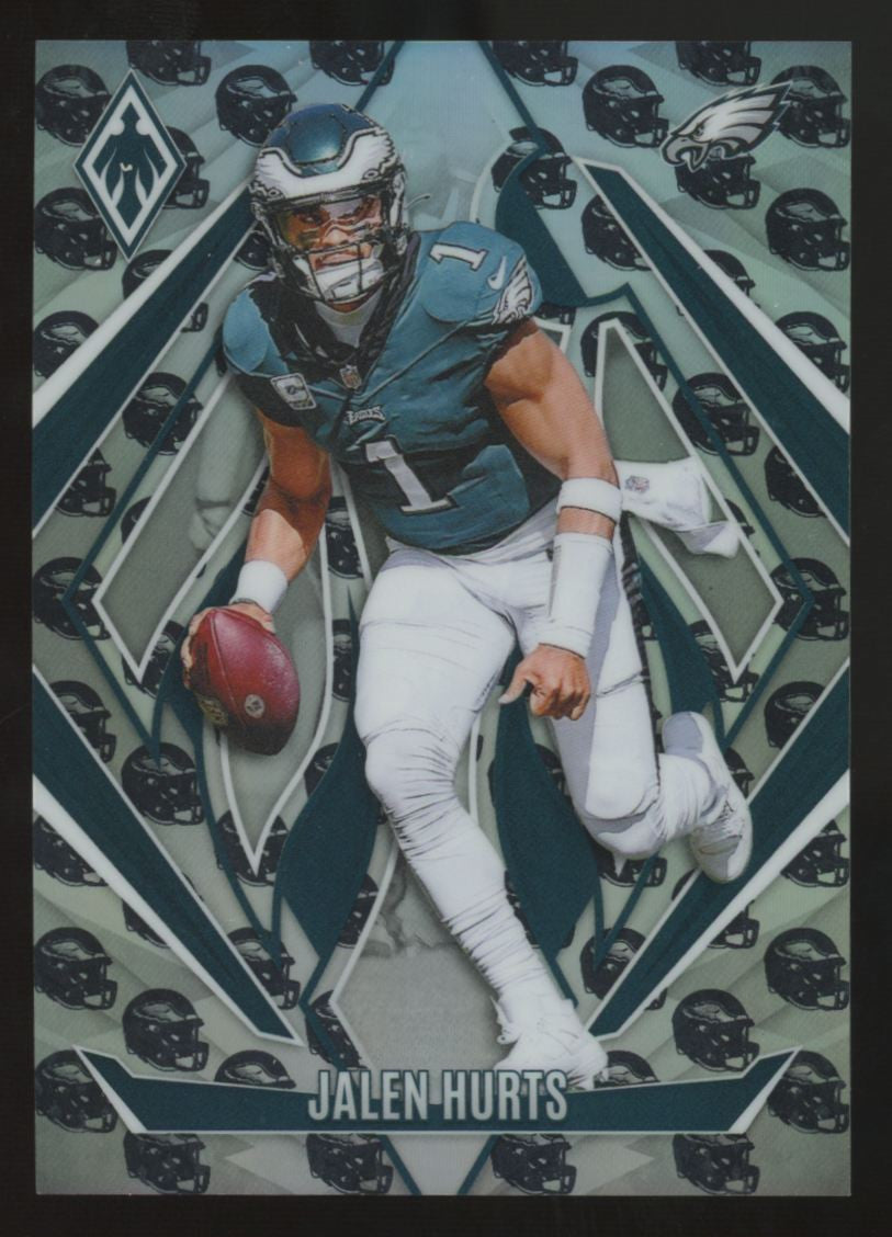 2024 Panini Phoenix Jalen Hurts Teal Helmet /399 #60