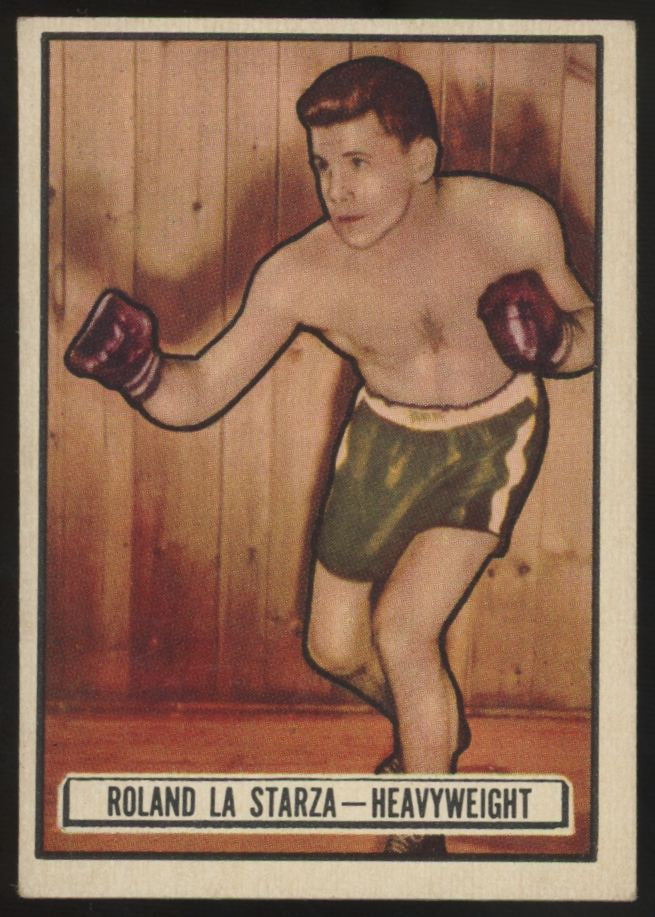 1951 Topps Ringside Roland La Starza #14 VG-EX