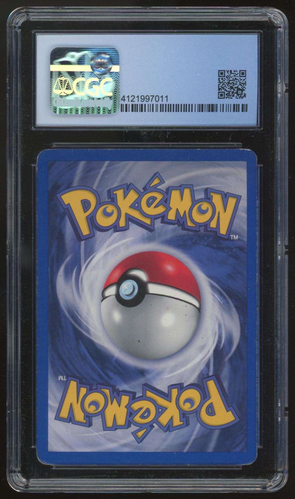 2000 Pokemon Blaine's Charizard Gym Challenge Holo Fighting Symbol Error 2 CGC 4