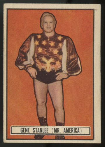 1951 Topps Ringside Gene Stanlee "Mr. America" #17 VG