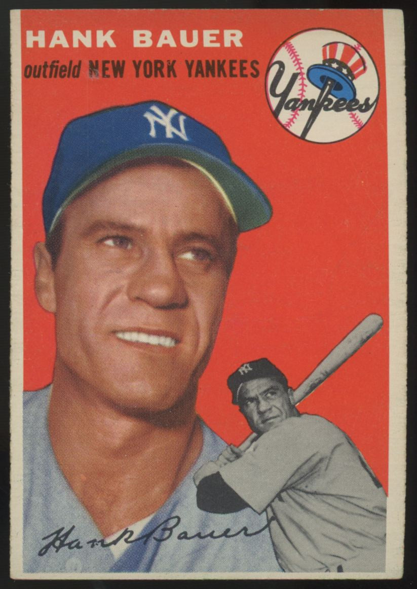 1954 Topps Hank Bauer #130 EX/MT