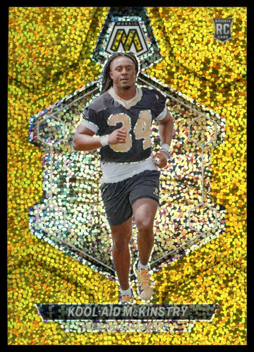 2024 Panini Mosaic Kool-Aid McKinstry RC Gold Sparkle Prizm /24 #341