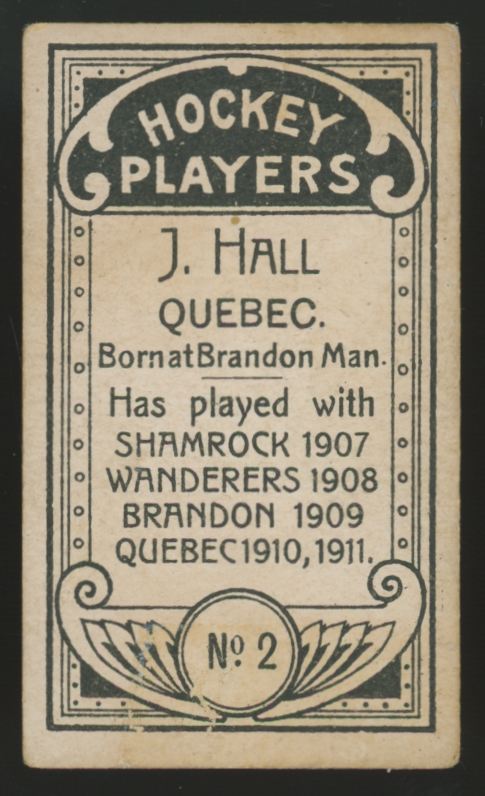 1911-12 C55 Imperial Joe Hall #2 VG