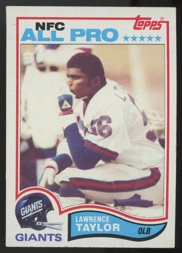 1982 Topps Lawrence Taylor RC #434 VG-EX