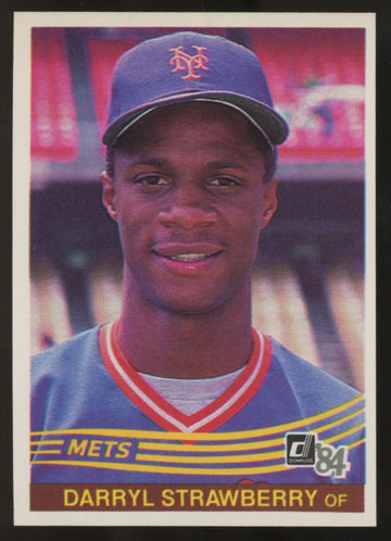 1984 Donruss Darryl Strawberry RC #68 VG