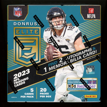 2023 Panini Donruss Elite Football Hobby Box