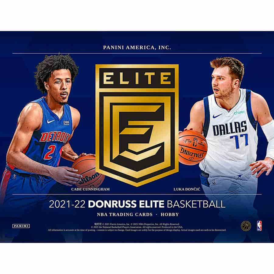 2021/22 Panini Donruss Elite Basketball Hobby Box