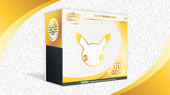 Pokemon: 30th Celebrations Elite Trainer Box