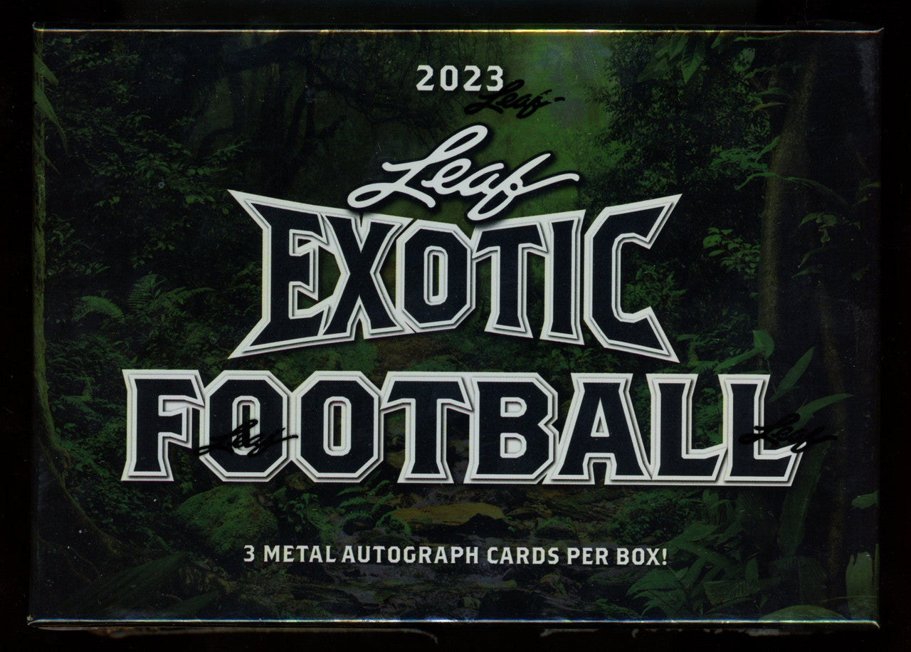 2023 Leaf Exotic Football Hobby Box