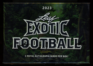 2023 Leaf Exotic Football Hobby Box
