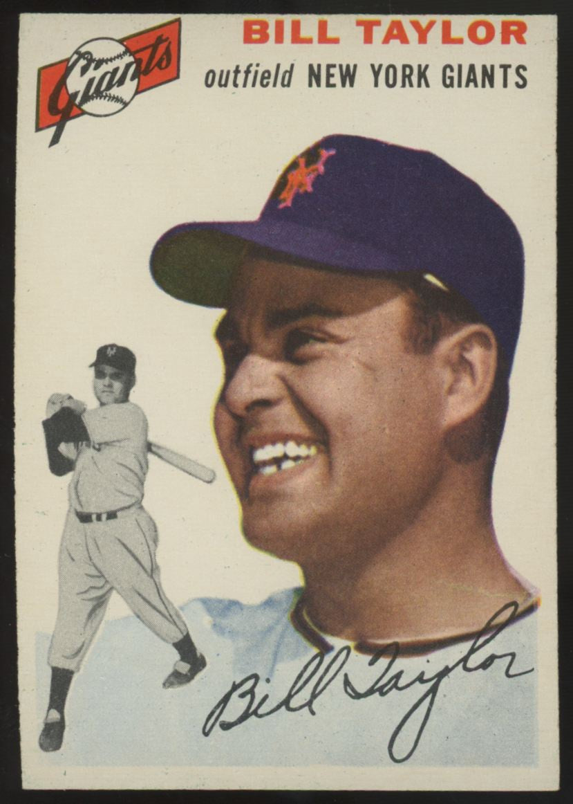 1954 Topps Bill Taylor #74 NM