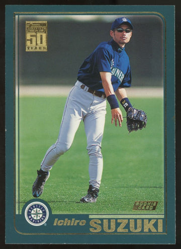 2001 Topps Ichiro Suzuki RC #726 NM-MT "E"