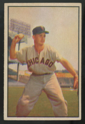 1953 Bowman Color Nelson Fox #18 VG (Wrinkle)