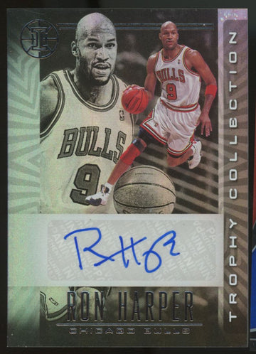2019/20 Illusions Ron Harper Trophy Collection Auto #TC-RHP