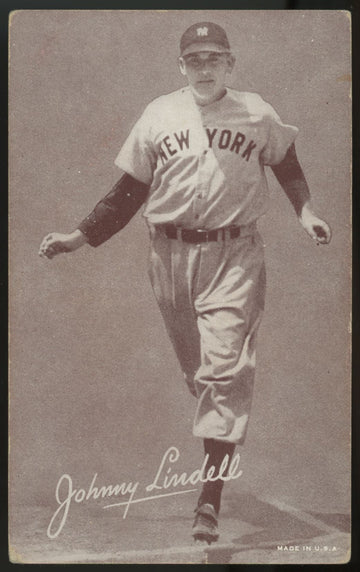 1947-66 Exhibits Johnny Lindell Good