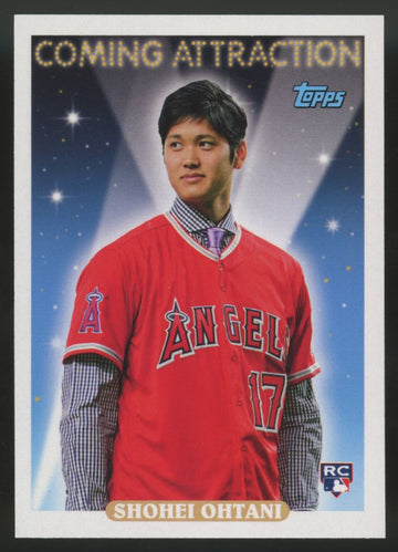 2018 Topps Archives Shohei Ohtani RC 1993 Coming Attraction #CA-1