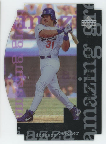 1998 Upper Deck Mike Piazza Amazing Greats Black Die Cut /250 #AG13