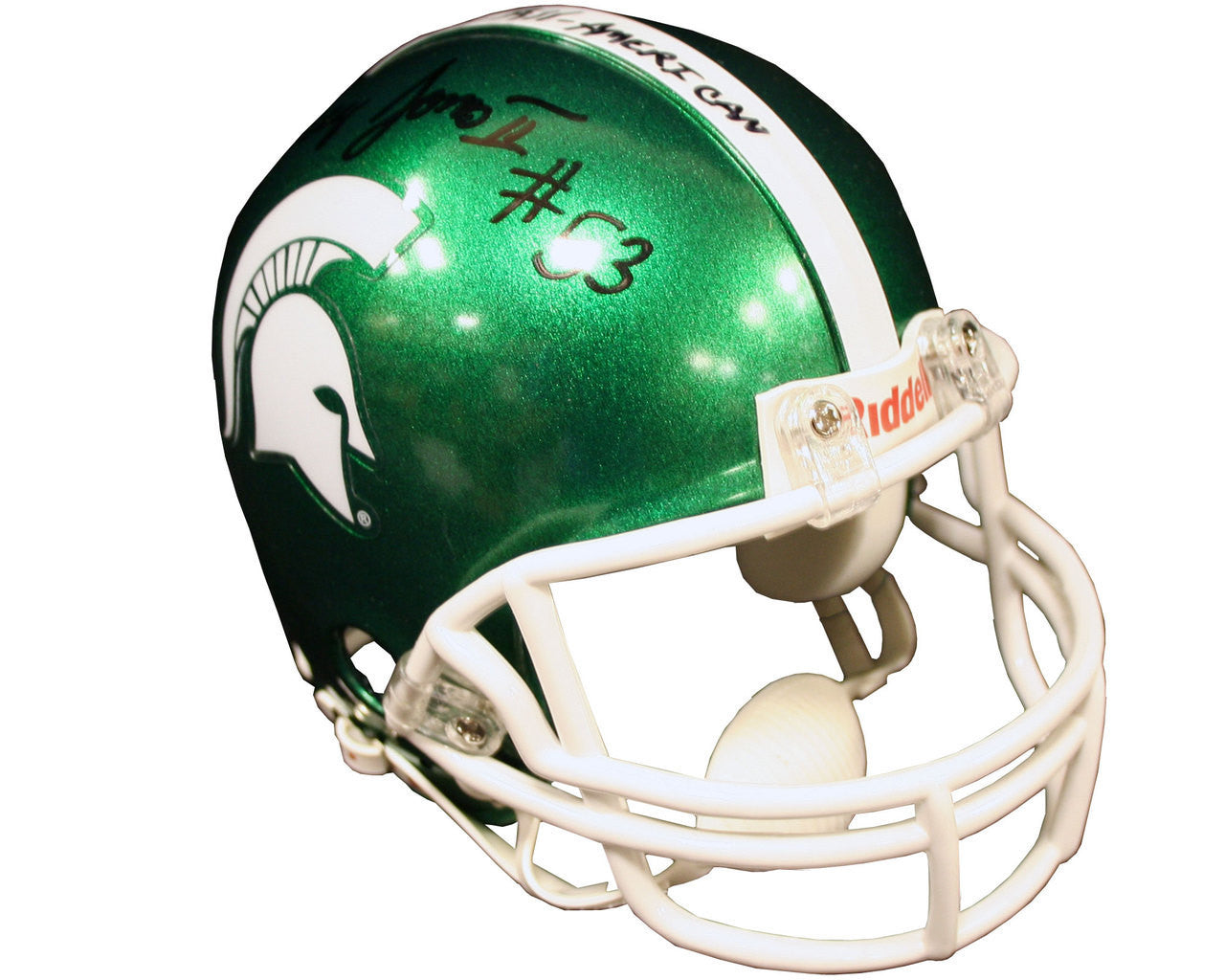 Greg Jones Michigan State Spartans Autographed Mini Helmet