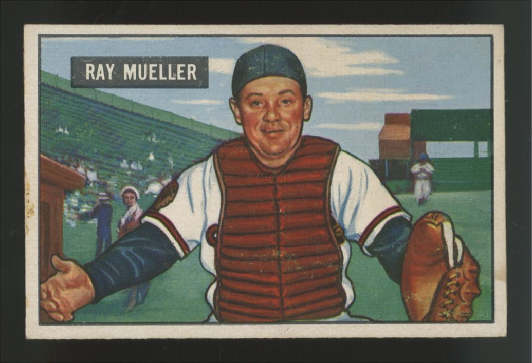1951 Bowman Ray Mueller #313 EX