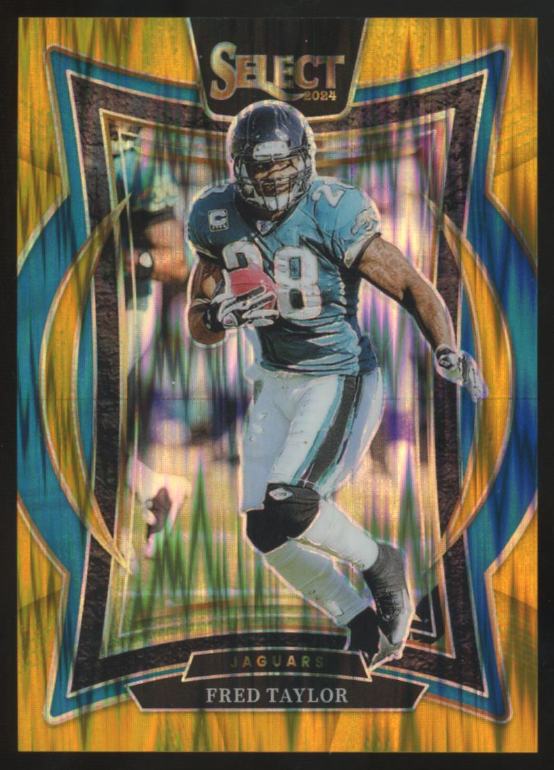 2024 Panini Select Fred Taylor Concourse Gold Shock /10 #57