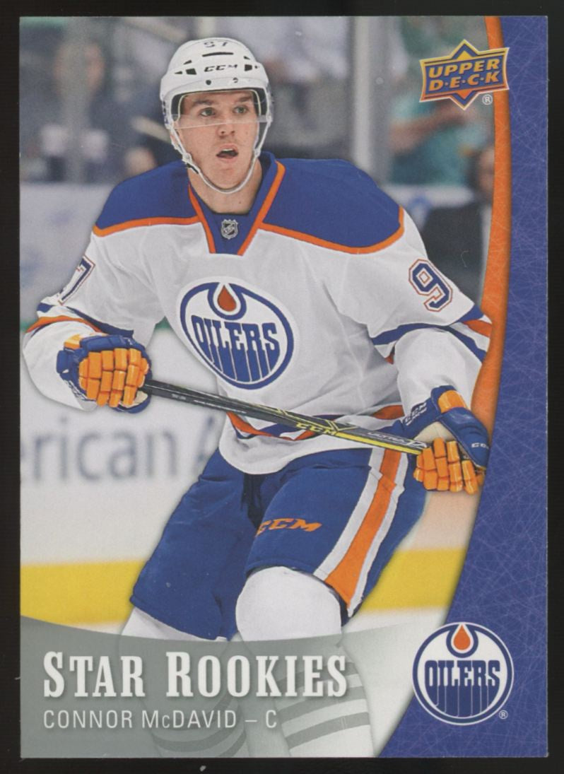 2015-16 UD NHL Star Rookies Box Set Connor McDavid RC Star Rookies #1