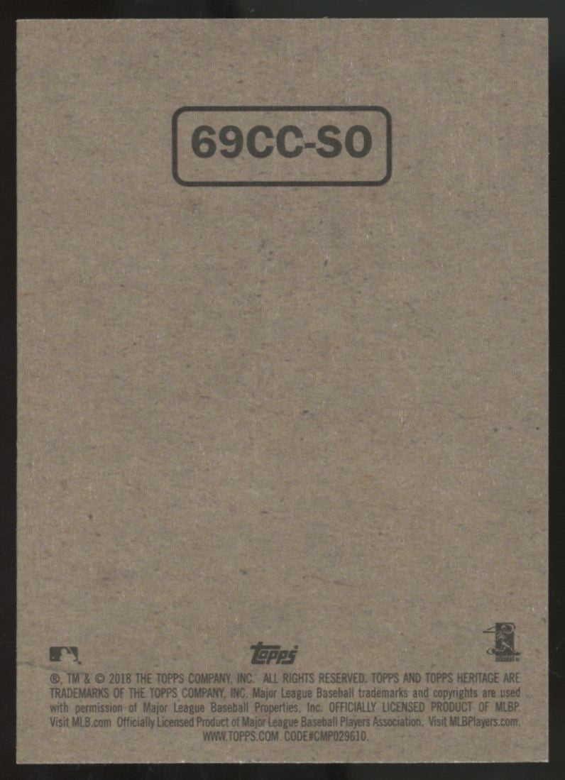 2018 Topps Heritage Shohei Ohtani RC 1969 Collector Cards High Number SSP