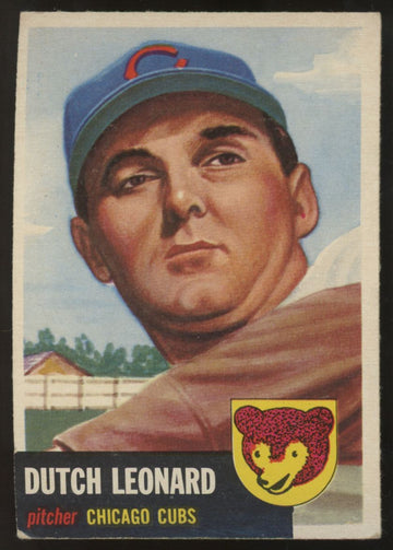 1953 Topps Dutch Leonard #155 VG