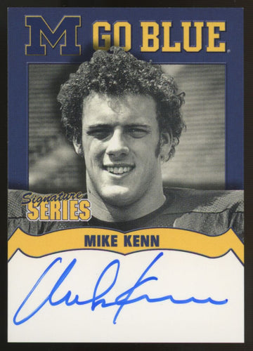 2002 TK Legacy Signature Series Mike Kenn Auto #MGB24