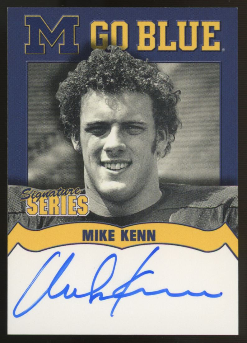 2002 TK Legacy Signature Series Mike Kenn Auto #MGB24