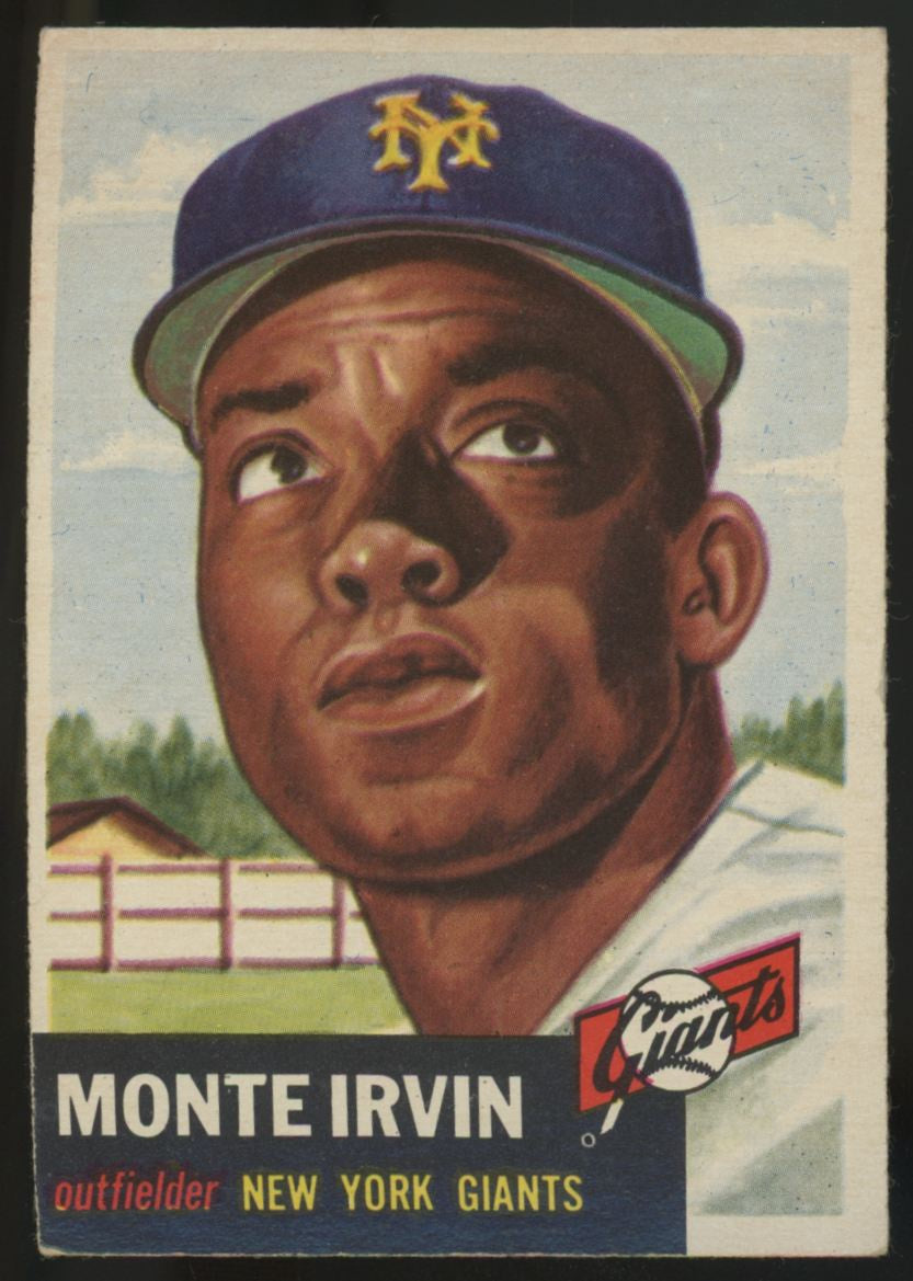 1953 Topps Monte Irvin #62 VG-EX