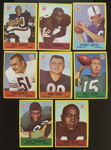 1967 Philadelphia Football Complete Set (198) EX-MT/NM