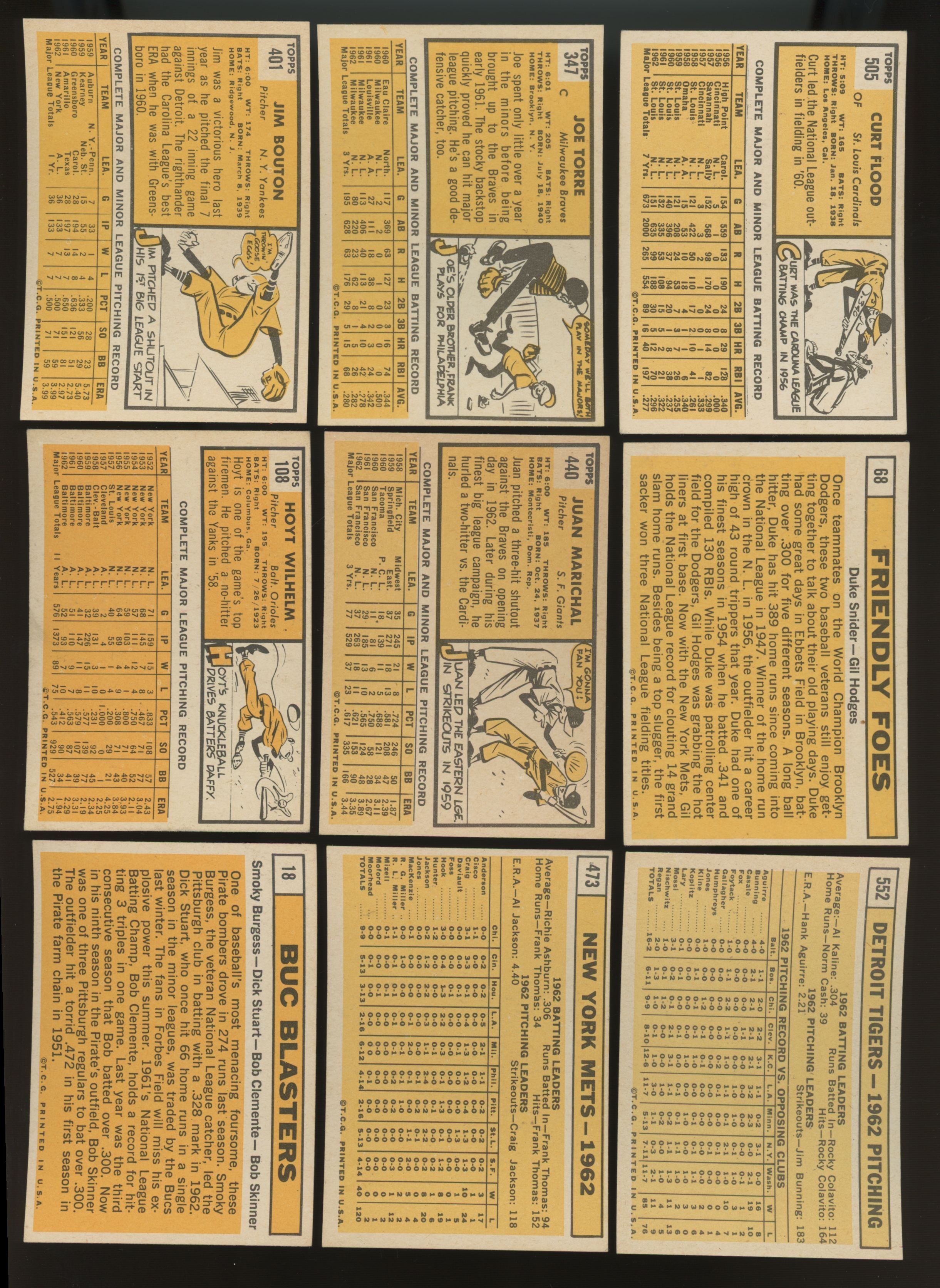 1963 Topps Baseball Near Complete Set (538/576) EX-EX/MT