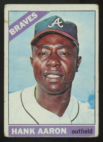 1966 Topps Hank Aaron #500 F/G