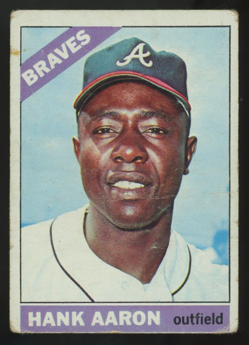 1966 Topps Hank Aaron #500 F/G