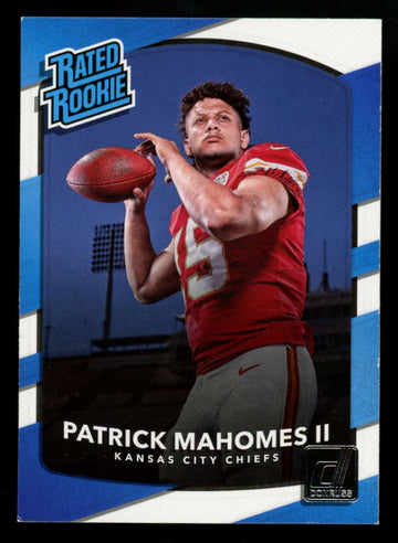 2017 Donruss Patrick Mahomes II RC Rated Rookie #327 VG-EX
