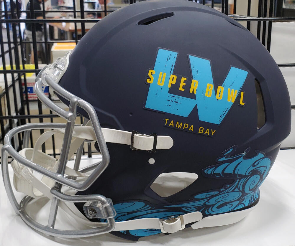 Tom Brady Autographed Authentic Super Bowl 55 LV Fanatics Tampa Bay